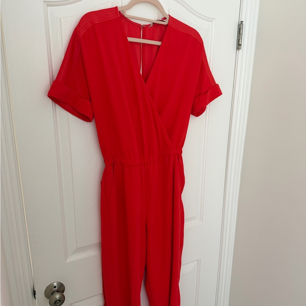 Trina Turk Red Jumpsuit